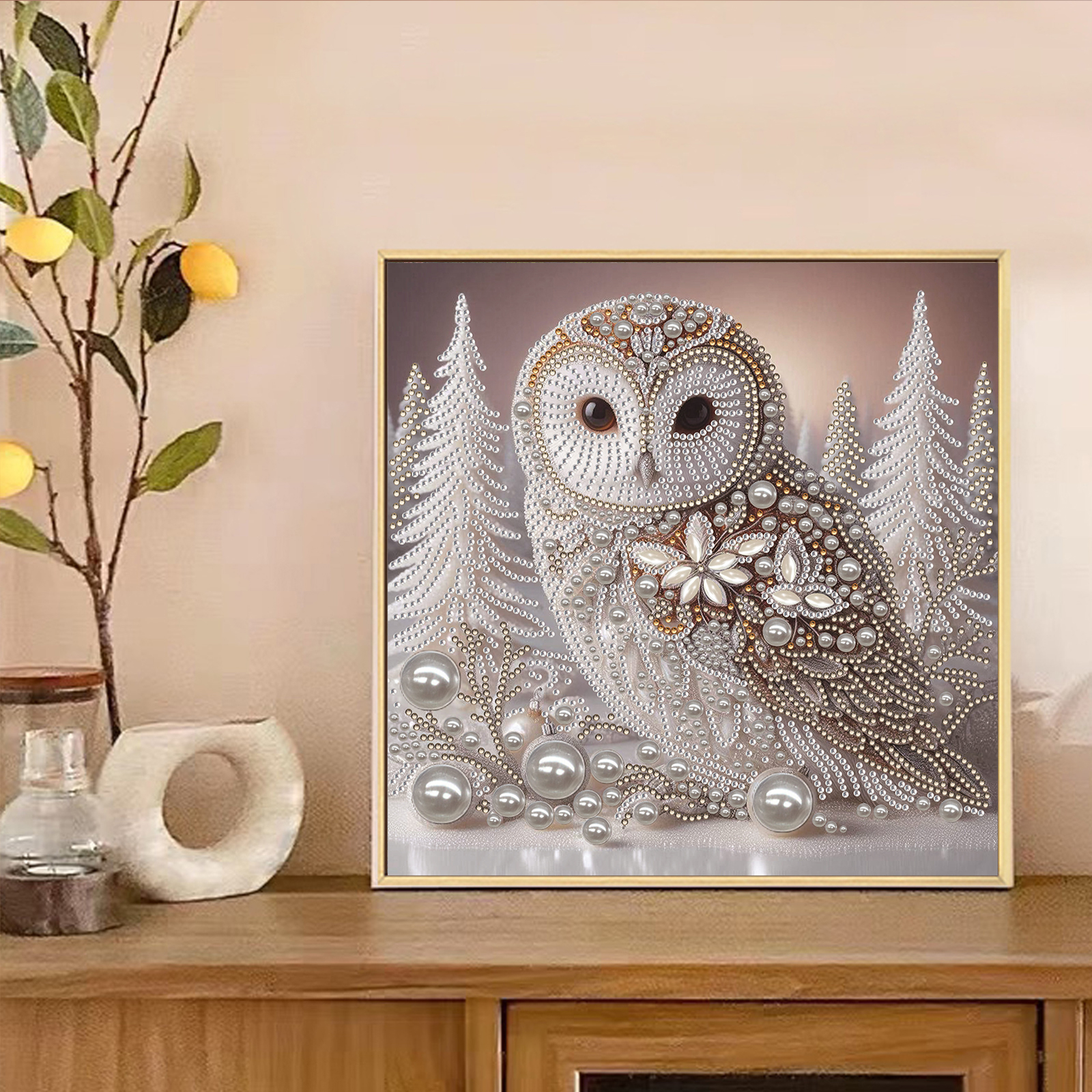 Owl Special Shaped 5D DIY Part - Resin Art Kits For Adults incelemesi ve fiyatı