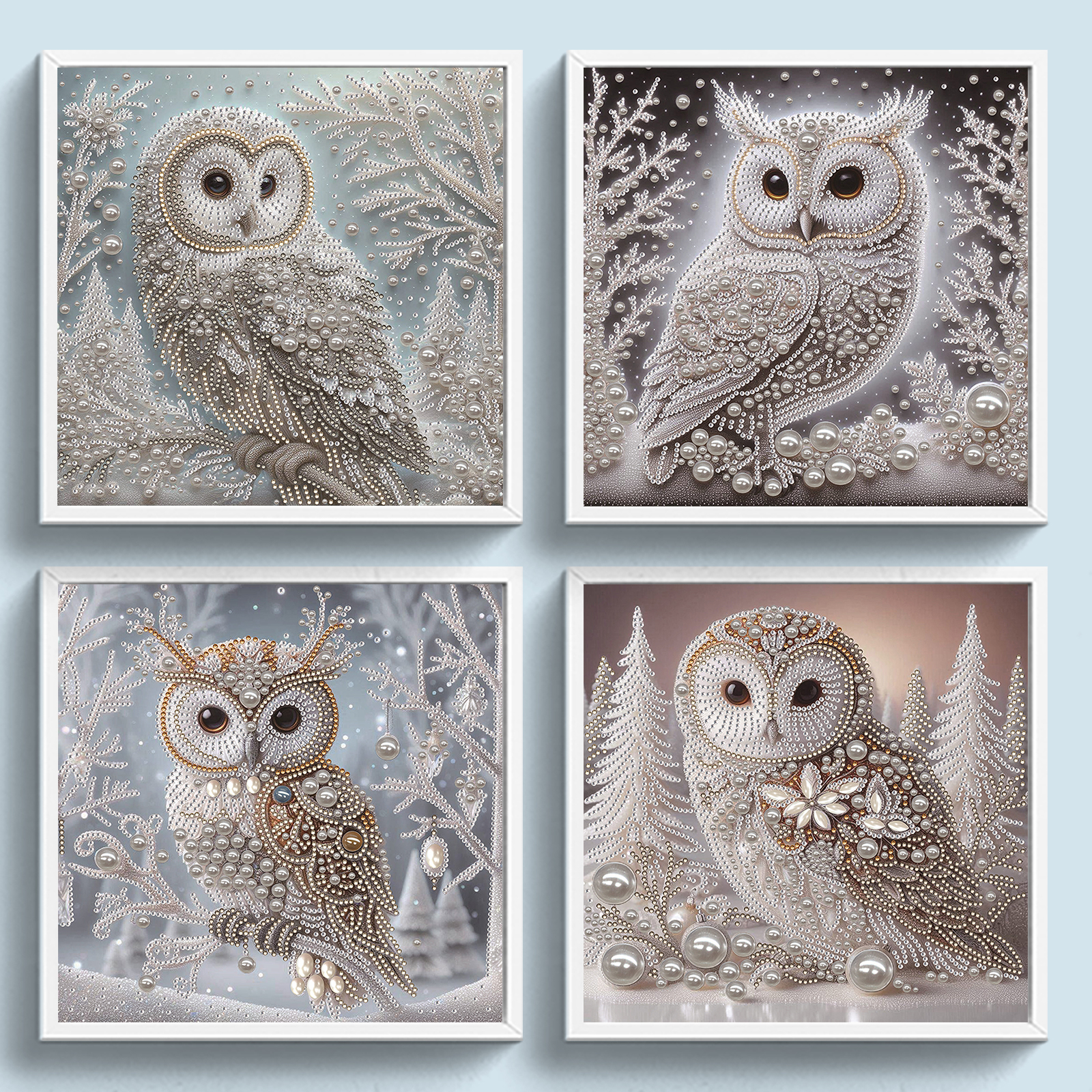 Owl Special Shaped 5D DIY Part - Resin Art Kits For Adults incelemesi ve fiyatı