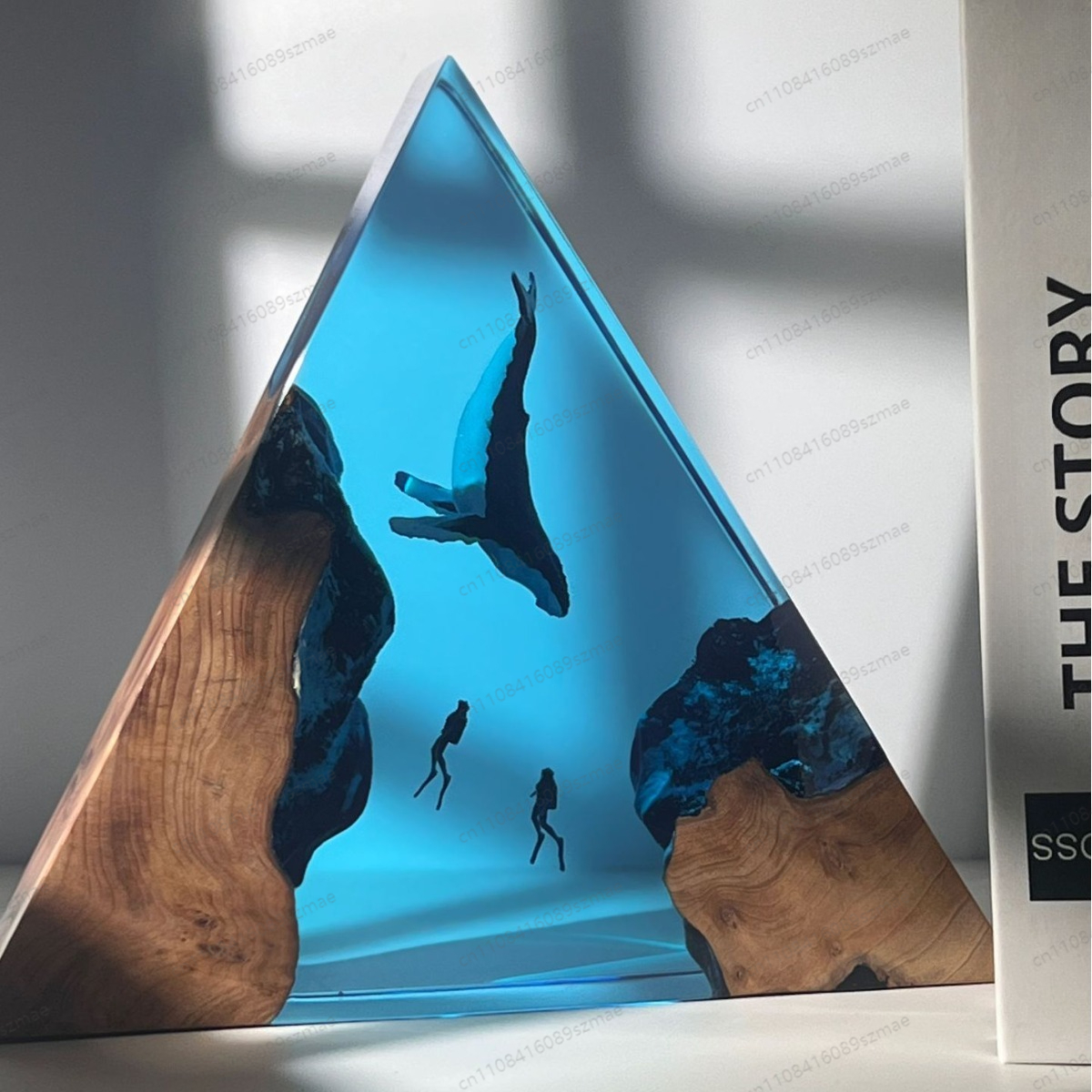 Diver Desktop Ornament Ocean A - Resin Art Gift For Birthday incelemesi ve fiyatı