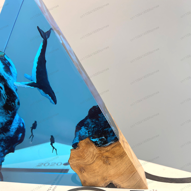 Diver Desktop Ornament Ocean A - Resin Art Gift For Birthday incelemesi ve fiyatı