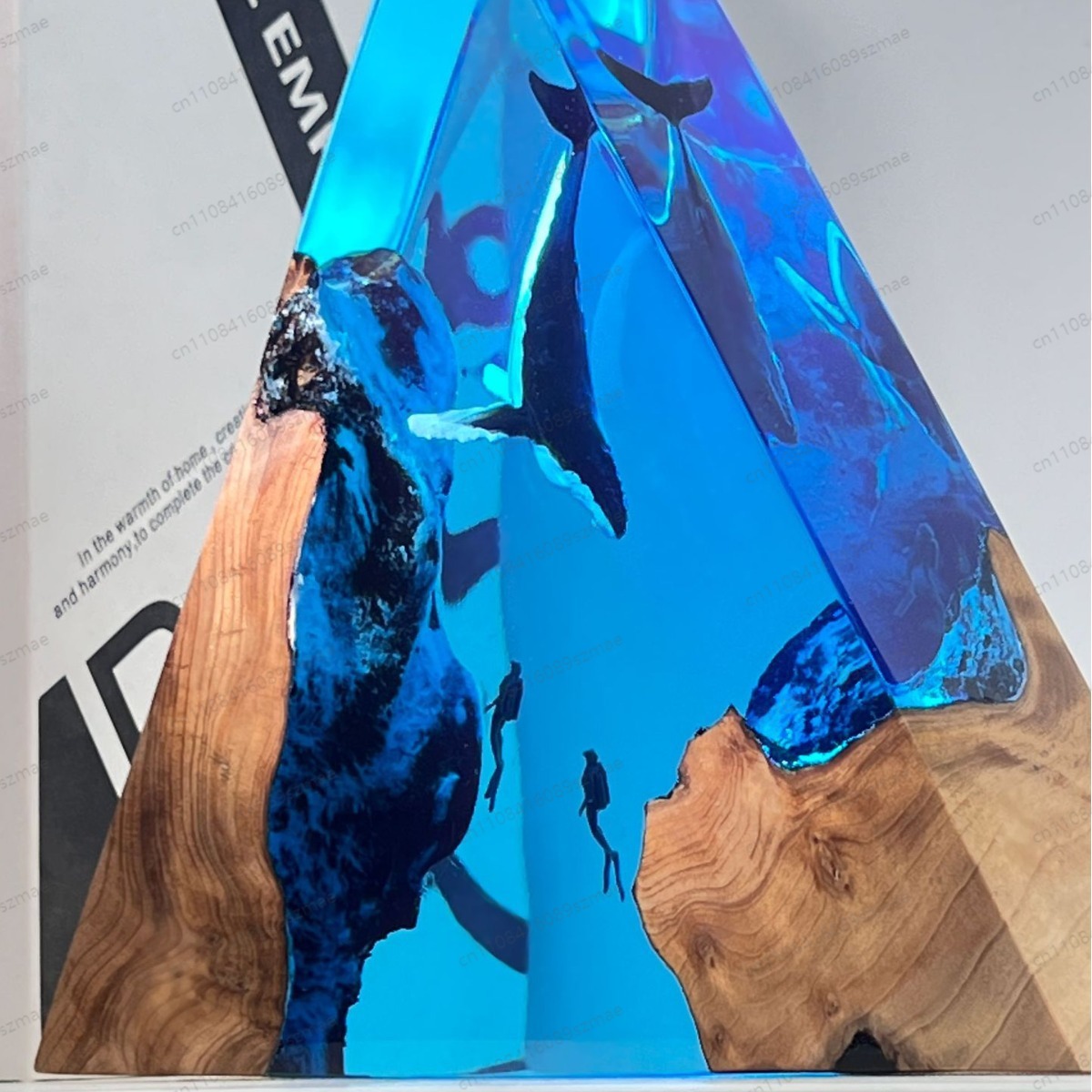 Diver Desktop Ornament Ocean A - Resin Art Gift For Birthday incelemesi ve fiyatı