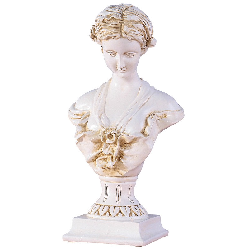 1pc Goddess Bust Statue Classi - Resin Art Table Top incelemesi ve fiyatı