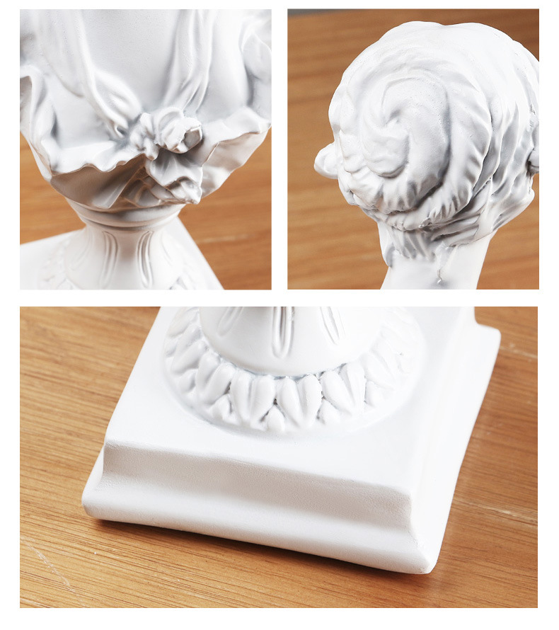 1pc Goddess Bust Statue Classi - Resin Art Table Top incelemesi ve fiyatı