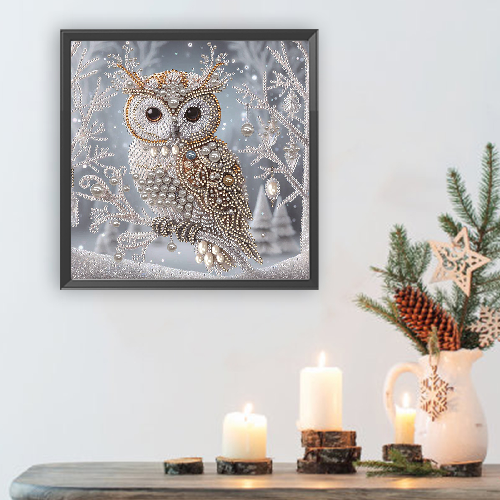 Owl Special Shaped 5D DIY Part - Resin Art Kits For Adults incelemesi ve fiyatı